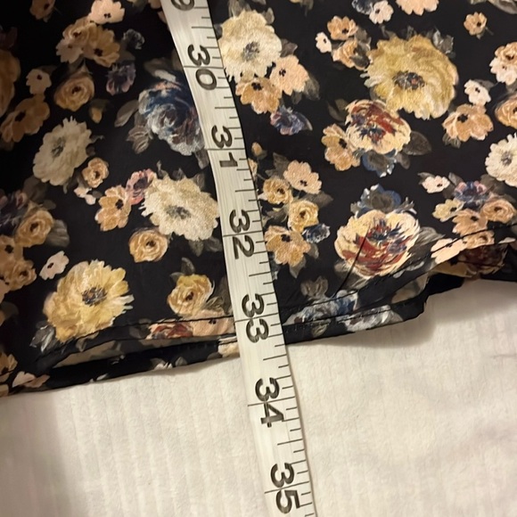 NWT Zara Wrap-style, Floral Print Romper Dress, size XL| - Picture 10 of 10